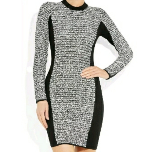 ALEXANDER WANG Wool Rubberized-tweed Sweater Dress, Sz. S - Picture 11 of 11